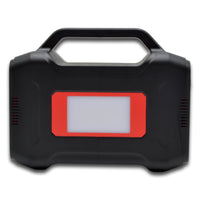 Thumbnail for SR Portables Thia 130wh 10ah Portable Lithium Solar Generator Red Plus 40w Solar Panel - THIA-40WSOLAR_RED 4