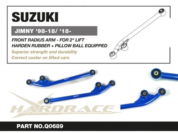 Load image into Gallery viewer, SUZUKI JIMNY &#39;98-18/ &#39;18- FRONT RADIUS ARM - Carbon Offroad
