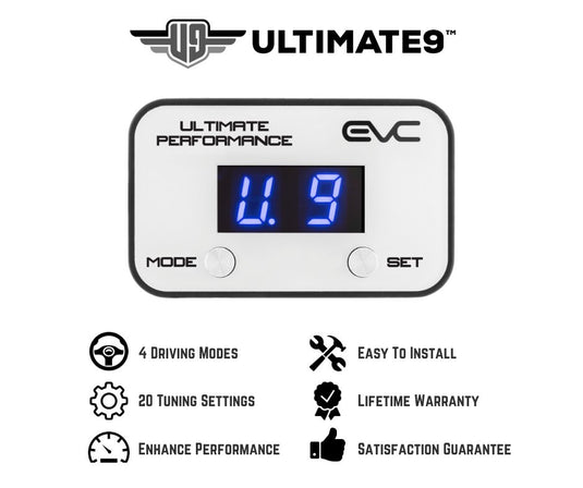 Ultimate 9 EVC Throttle Controller - Carbon Offroad