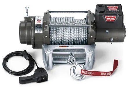 Load image into Gallery viewer, Warn M12000 Winch (12V) - Carbon Offroad
