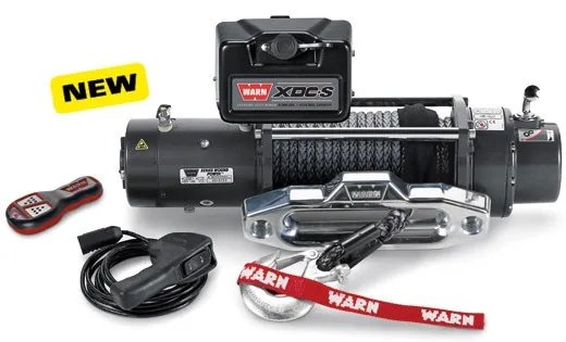 Load image into Gallery viewer, Warn XDC-s Winch (Synthetic Rope) - Carbon Offroad
